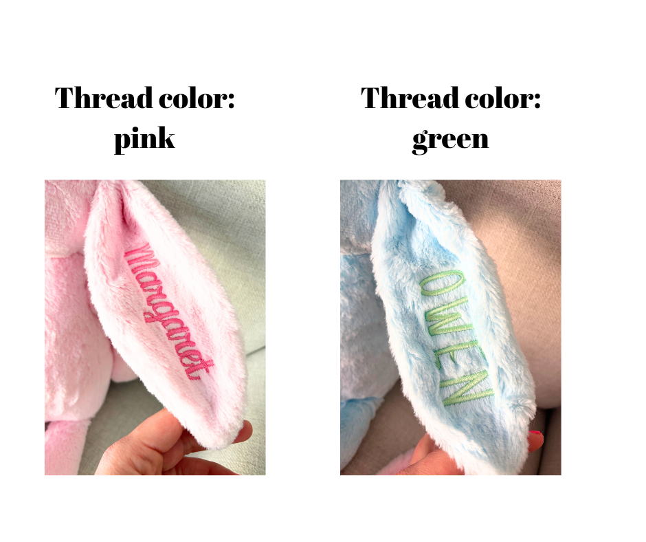 Embroidered Bunny - PRE ORDER