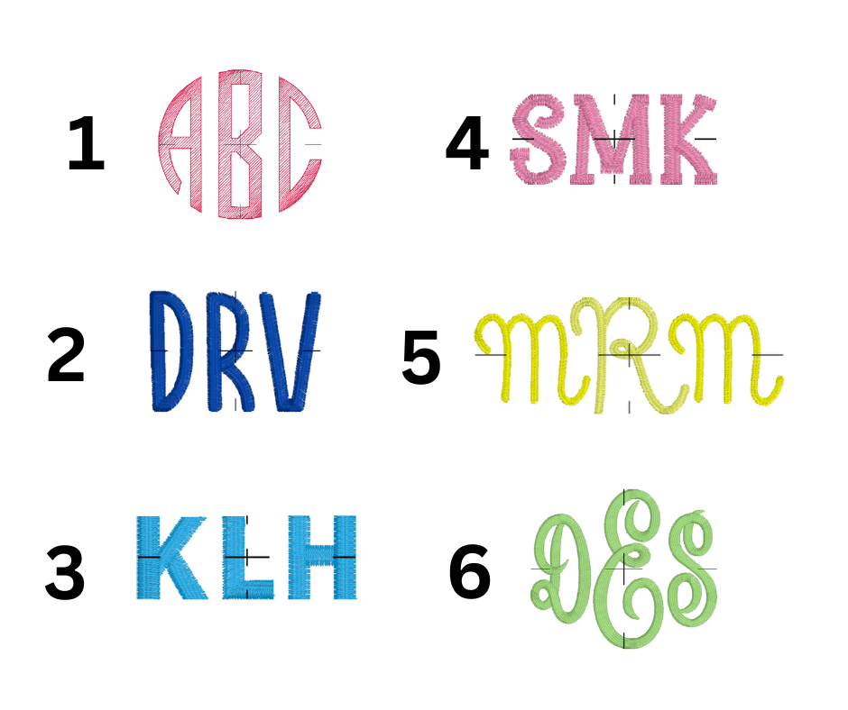 Monograms - Personal Items