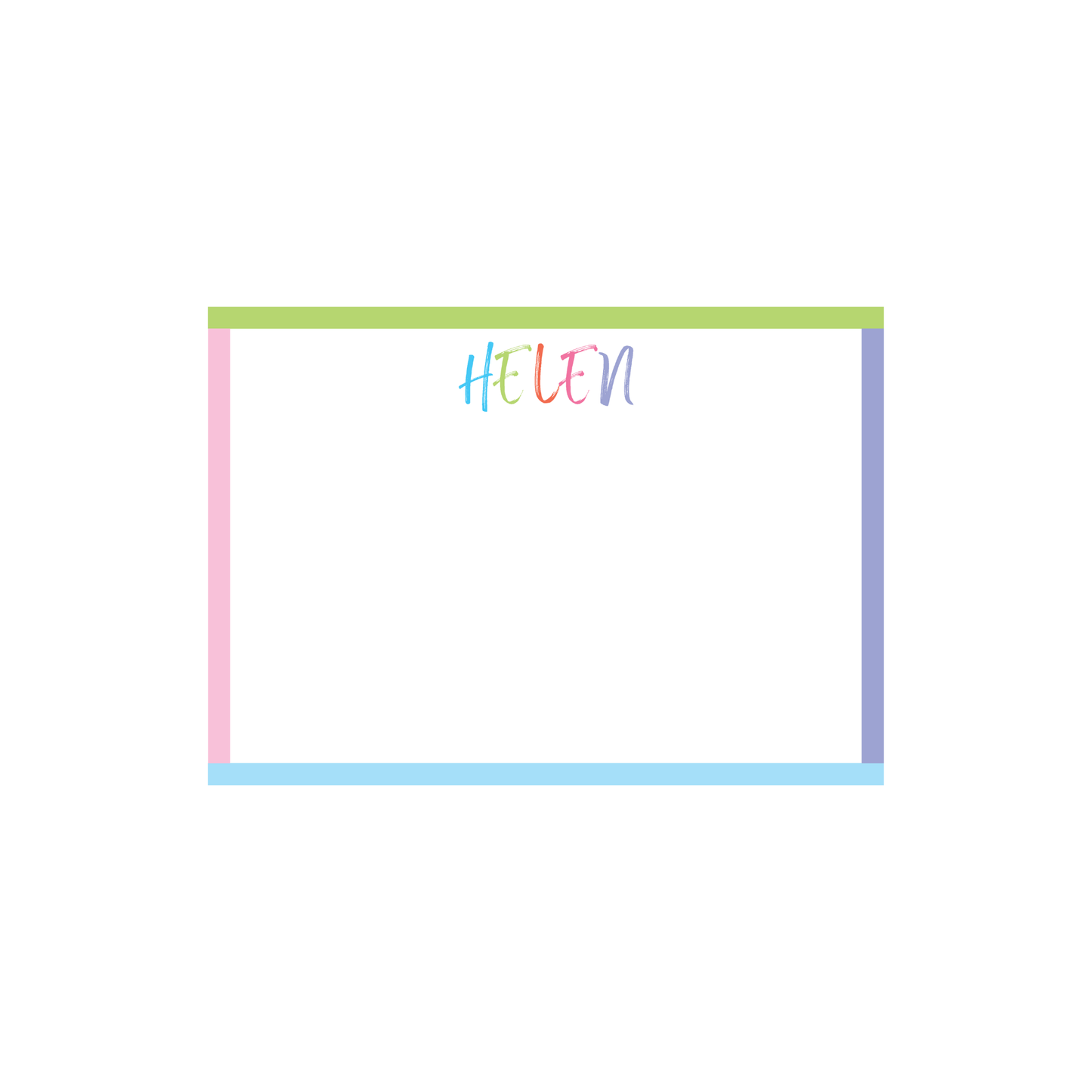 Colorful Stationery