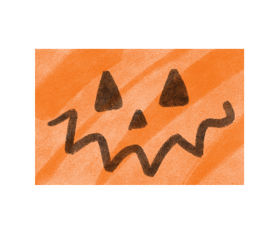 Disposable Placemat Pad - Jack O Lantern