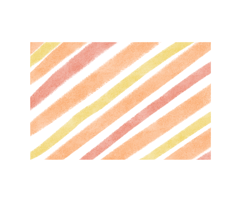 Disposable Placemat Pad - Fall Stripes