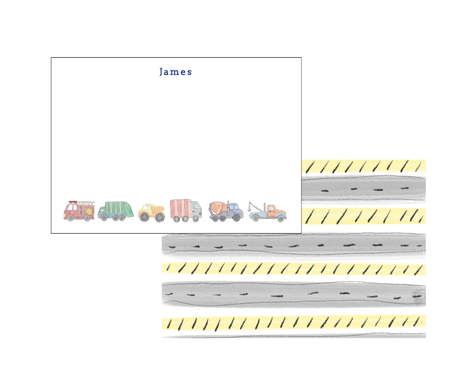 Trucks Stationery