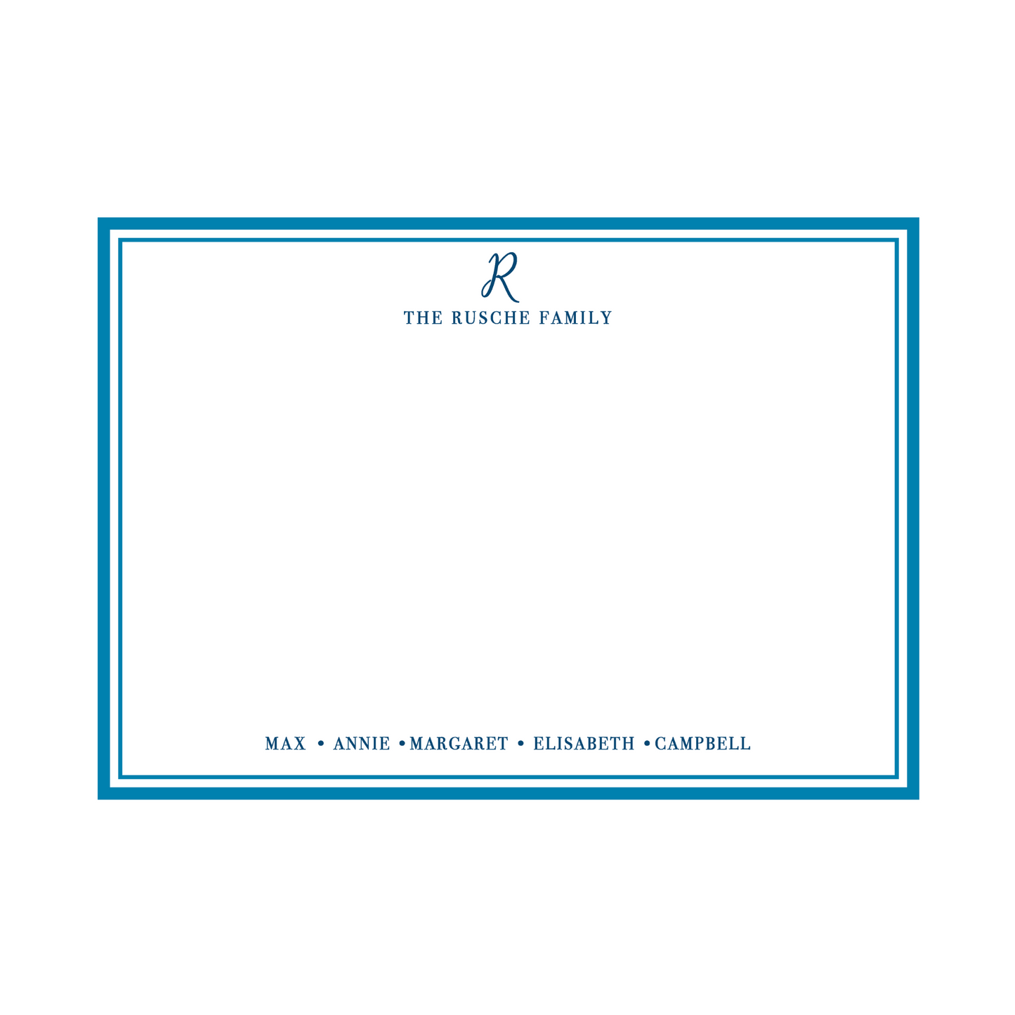 Family Stationery