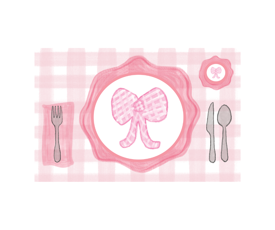Pink Easter Laminated Placemat