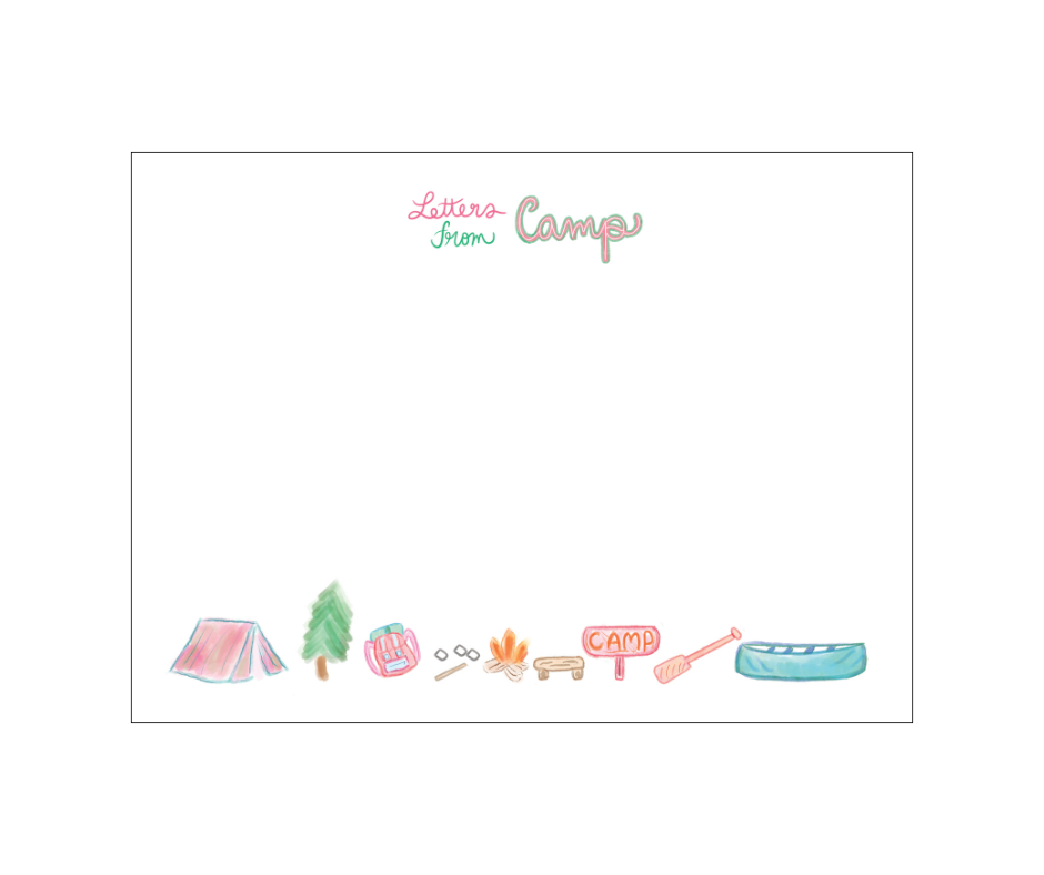 Letters from Camp - Cards + Envelopes