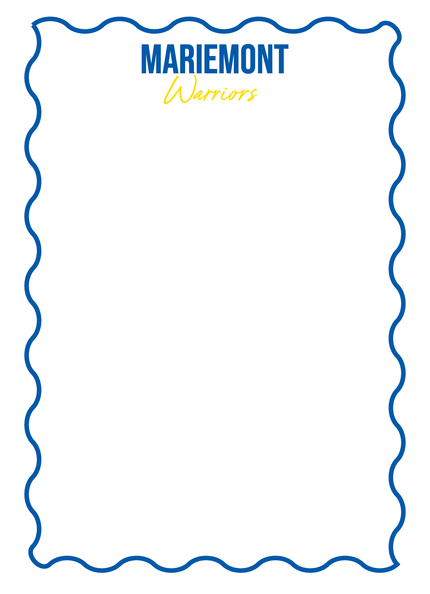 Mascot and School Notepad - 2