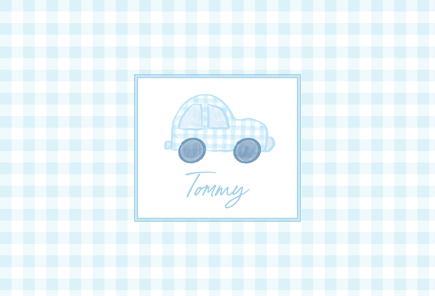 Classic Car Postcard Front - 5