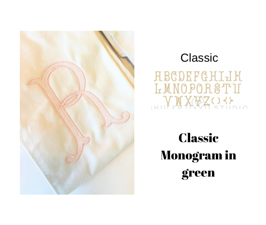 Embroidered Wreath Sash - Green Golf Jacket