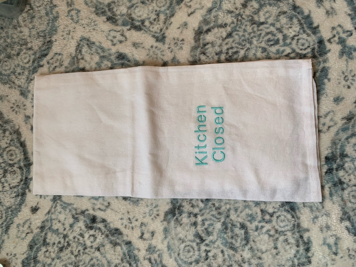 SALE Kitchen Closed Cloth/Tea Towel