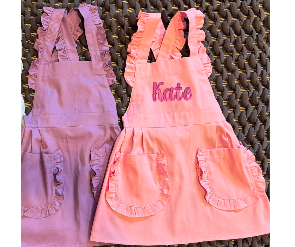Ruffled Kids Apron