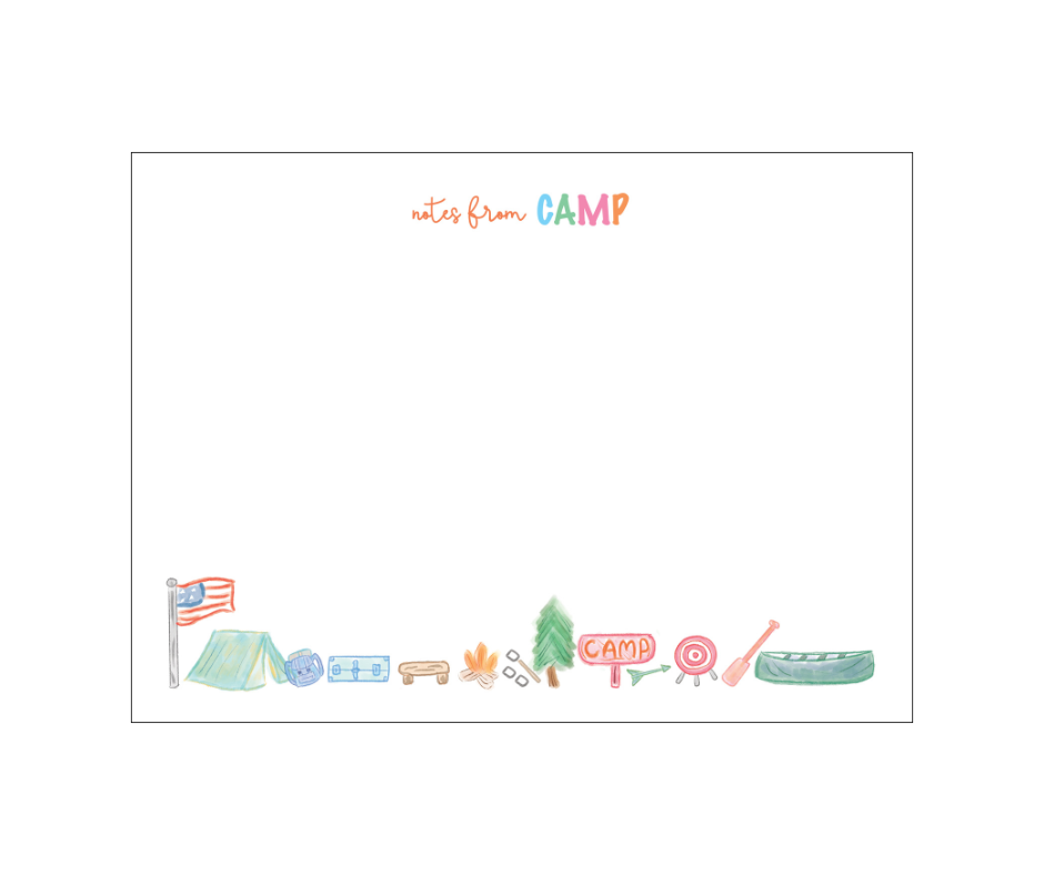 Notes from Camp - Cards + Envelopes
