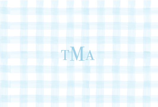 Classic Gingham Monogram - 2