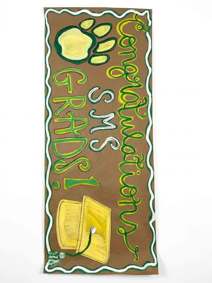 Pre Order - Graduation Banner
