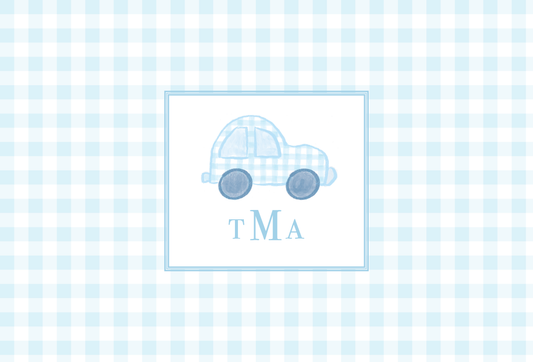 Classic Car Postcard Front - 4