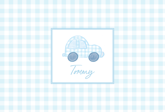 Classic Car Postcard Front - 5