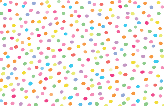 Disposable Placemat Pad - Polka Dots