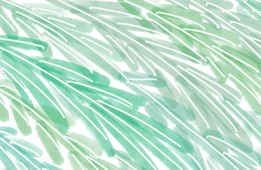 Disposable Placemat Pad - Palms