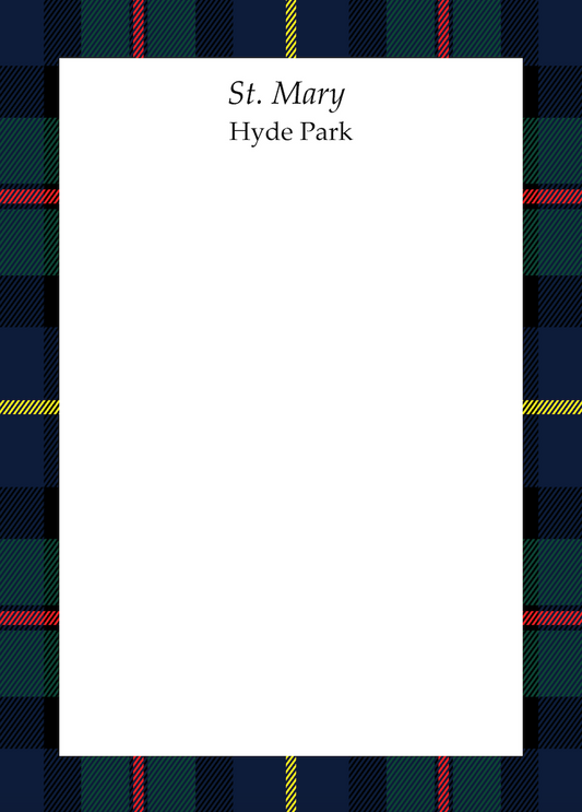SMS - St. Mary School Uniform Notepad 5x7