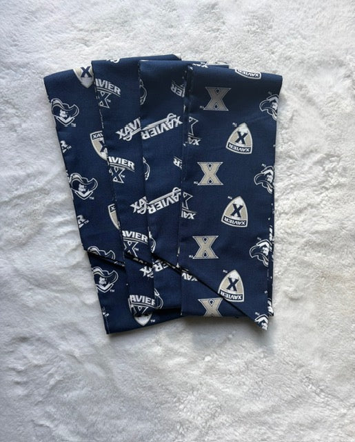 Embroidered Wreath Sash - Xavier Musketeers